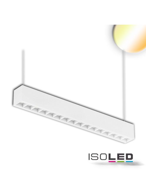 LED függesztett lámpa lineáris 20W,sorolható,fehér,ColorSwitch3000-3500-4000K