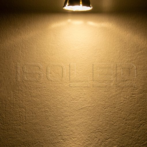 GU10 LED szpot fényforrás, 7WCOB, 10°, 3000K, dimmelheto