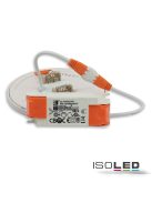 LED mélysugárzó Flex 8W, prizmás, 120°, lyukkivágás 50-100mm , meleg fehér, dimmelheto