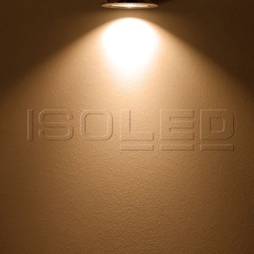 LED szpot fényforrás, GU10, 5W, 38°, 3000K, külso trafó, dimmelheto
