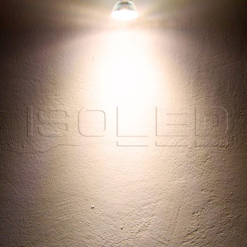 GU10 LED szpot fényforrás 5W, 45°, prizmatikus, 3000K, CRI90