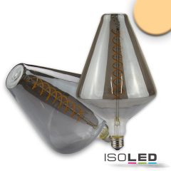   E27 Vintage Line LED deko fényforrás 150, 6 W ultrameleg fehér, füstös üveg, dimmelheto