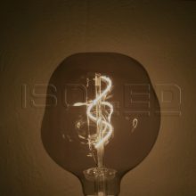 E27 Vintage Line LED deko fényforrás 125, 4 W ultrameleg fehér, füstös üveg, dimmelheto