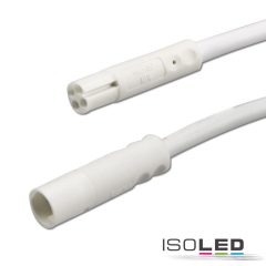   Mini-Plug RGB hosszabbító male-female, 3m, 4 pólusú, IP54, fehér, max. 48V/6A
