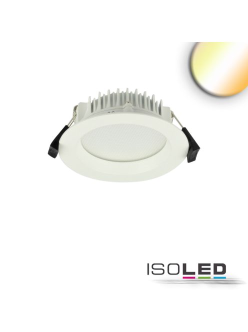 LED-es lefelé világító lámpa csökkentett káprázással, 18W, kerek, DN145, CRI90, színváltó 3000K|3500K|4000K, dimmelheto
