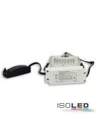 LED-es lefelé világító lámpa csökkentett káprázással, 18W, kerek, DN145, CRI90, színváltó 3000K|3500K|4000K, dimmelheto