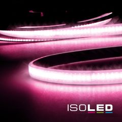   LED AQUA CRI9P Lineáris 48V flexibilis szalag, 8W, IP68, rózsaszín, 30 méter, 240 LED/m