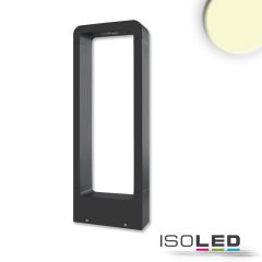  LED kerti lámpa, POLLER-2, 60 cm, 9 W, homok fekete, meleg fehér