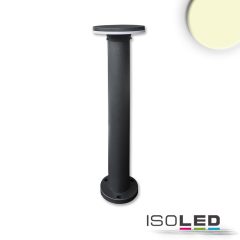   LED kerti lámpa, POLLER-3, 60 cm, 12 W, homok fekete, meleg fehér