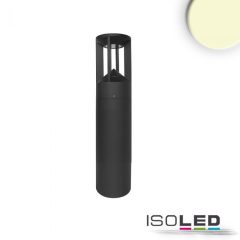   LED kerti lámpa, POLLER-4, 40 cm, 9 W, homok fekete, meleg fehér