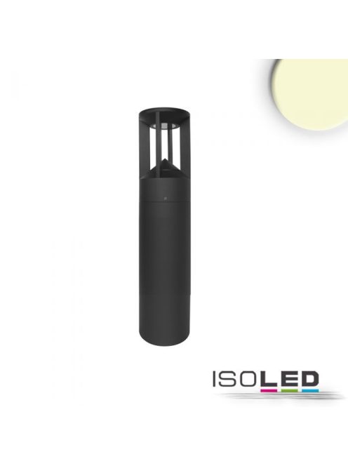 LED kerti lámpa, POLLER-4, 40 cm, 9 W, homok fekete, meleg fehér