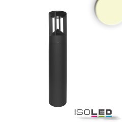   LED kerti lámpa, POLLER-4, 60 cm, 9 W, homok fekete, meleg fehér
