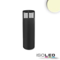   LED kerti lámpa, POLLER-5, 30 cm, 6 W, homok fekete, meleg fehér