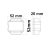   Sys-Pro Universal-nyom/rádió Triac-Mesh-dimmer 230V, 360VA, fázis/szakasz választható