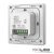 Sys-Pro 1 zónás érintoszenzoros Triac rádiós dimmer 230V fehér, 360VA, fázis/szakasz választható