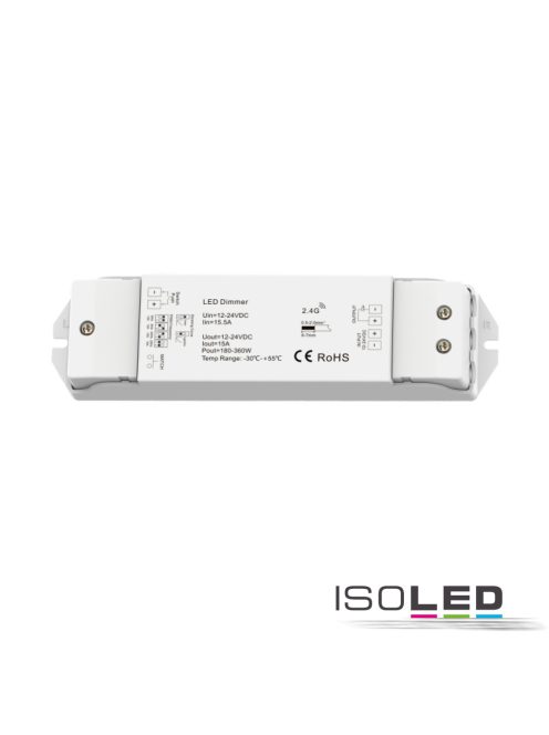 Sys-Pro nyom/rádió Mesh multi-PWM dimmer, 1 csatornás, 12-24V DC 10-20A