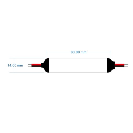 Sys-Pro dinamikus fehér rádió Mesh PWM dimmer mini, 2 csatornás, 12-24V DC 2x 1.5 A
