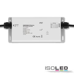   Sys-Pro RGB + W rádió PWM Mesh dimmer IP67, 1-4 csatornás, 12-36V DC 4x5A