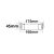 DALI DT6 PWM dimmer, 4 csatornás,12-24VDC 4x5A