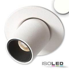   LED süllyesztett cso alakú billentheto lámpa, MiniAMP fehér,3W,24VDC,semleges fehér, szabályozható
