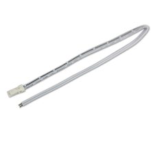 MiniAMP csatlakozó Male, 100cm, 2-pólusú, fehér, max. 3A.