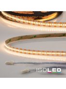LED CRI925 MiniAMP flex. szalag, 12V, 6W, IP20, 2500K, 500cm, kétoldalas 30cm kábel + maleAMP