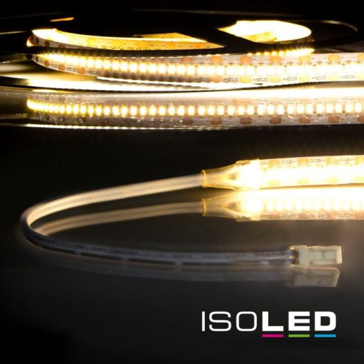 LED CRI925 MiniAMP flex. szalag, 12V, 6W, IP20, 2500K, 500cm, kétoldalas 30cm kábel + maleAMP