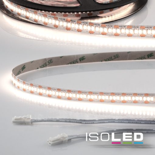 LED CRI940 MiniAMP flex. szalag, 12V, 12W, IP20, 4000K, 120cm, kétoldalas 30cm kábel + maleAMP