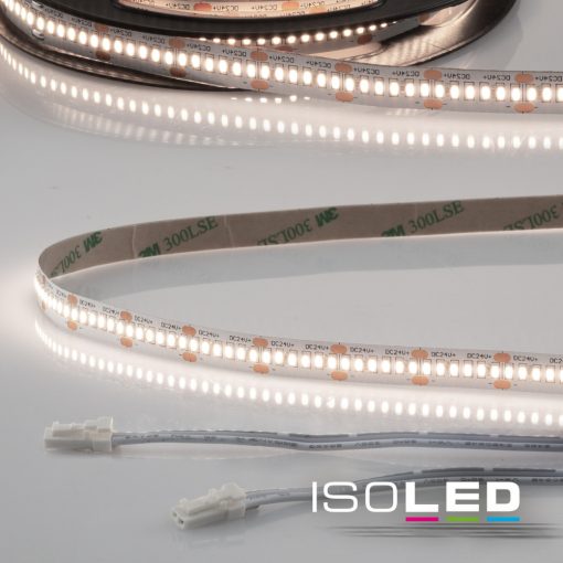 LED CRI940 MiniAMP flex. szalag, 24V, 6W, IP20, 4000K, 120cm, kétoldalas 30cm kábel + maleAMP