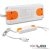   LED-es transzformátor MiniAMP 24V/DC, 0-50W, 120cm kábel lapos csatlakozóval, másodlagos 2 aljzat