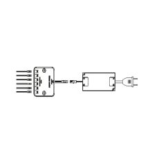 MiniAMP LED Touch/Funk PWM fényero szabályozó, 1 csatorna, 12-24V DC 5A,  Funk vezérlovel