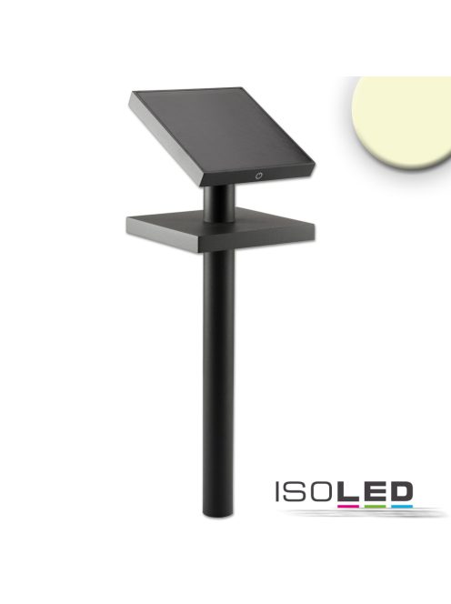 LED SOLAR út és kerti lámpa fényero érzékelovel, 1.3W, IP54, meleg fehér