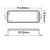 Sys-Pro RGB+CCT PWM dimmer, 1-5 csatornás, 12-24 V DC 5x3A
