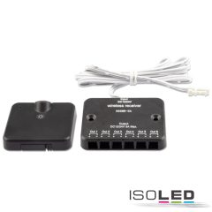  MiniAMP LED Touch/Funk PWM fényero-szabályozó rendszer PIR érzékelovel,1 csat, 12-24V DC 5A, funk