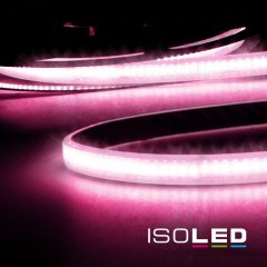   LED AQUA CRI9P Lineáris 48V flexibilis szalag, 8W, IP68, rózsaszín, 5 méter, 240 LED/m