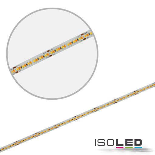 LED CRI919/940 MiniAMP flex. szalag, 24V, 15W, IP20, fehér dyn., 250cm, kétoldalas kábel + maleAMP