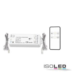   MiniAMP Push/Funk PWM fényero szabályzó, dinamikus fehér, tartozék távirányítóval, 12-24 V DC, 5A