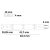   LED UV-C MiniAMP flex. szalag 270nm, 12V DC, 6W, IP54, 116cm, fehér, egyoldalas kábel + maleAMP