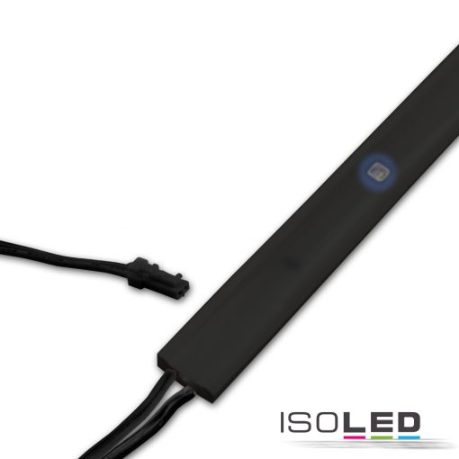LED UV-C MiniAMP flex. szalag 270nm, 12V DC, 3W, IP54, 58cm, fekete, egyoldalas kábel + maleAMP