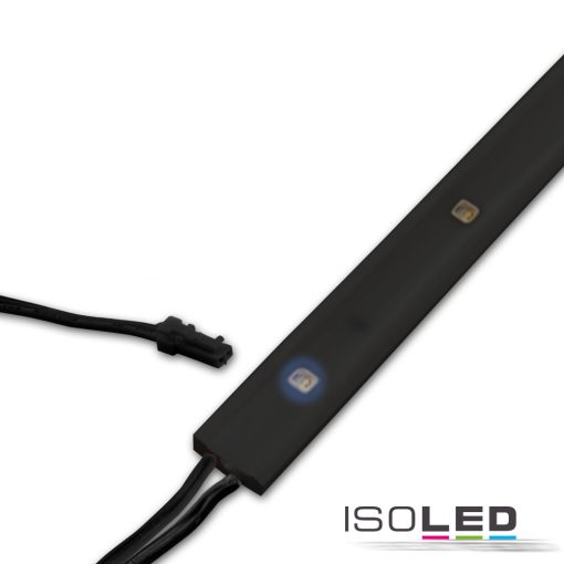 LED UV-C MiniAMP flex. szalag 270nm, 12V DC, 6W, IP54, 116cm, fekete, egyoldalas kábel + maleAMP
