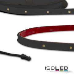   LED UV-C MiniAMP flex. szalag 270nm, 12V DC, 12W, IP54, 116cm, fekete, egyoldalas kábel + malePlug