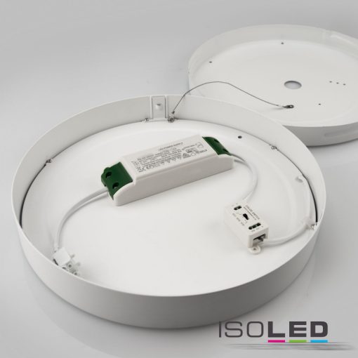 LED mennyezeti lámpatest PRO fehér, 30W, kerek, 300mm, ColorSwitch 2700|3000|4000K, dimmelheto
