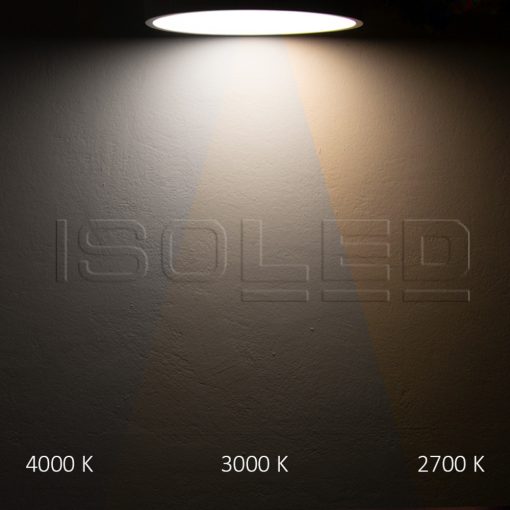LED mennyezeti lámpatest PRO fehér, 30W, kerek, 300mm, ColorSwitch 2700|3000|4000K, dimmelheto