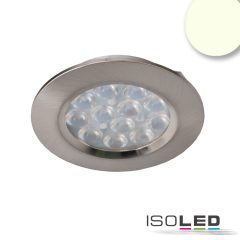   MiniAMP LED bútor szpot, ezüst, 4W, 60 °, 12V DC, meleg fehér 3000K, dimmelheto