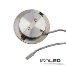 MiniAMP LED bútor szpot, ezüst, 4W, 60 °, 12V DC, meleg fehér 3000K, dimmelheto
