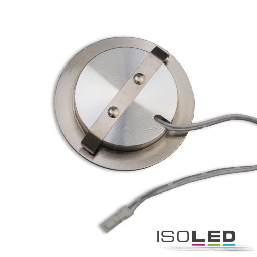 MiniAMP LED bútor szpot, ezüst, 4W, 60 °, 12V DC, meleg fehér 3000K, dimmelheto