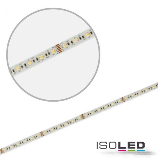 LED SIL RGB+WW+KW flexibilis szalag, 24V, 19W, IP20, 5in1 chip, 60 LED/m