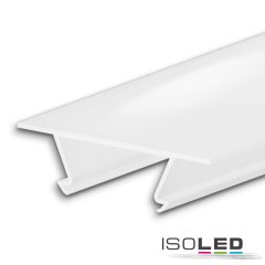  Fedél COVER45 opál/szaténnal felszerelt  H:200 cm a CORNER12 profilhoz