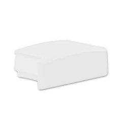 EC75W, fehér, végfedél a PURE14 S profilhoz, 1 db