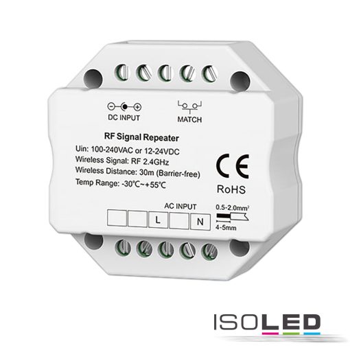 Sys-Pro Mesh jelismétlo, max. 30m, 12-24V DC / 100-240V AC